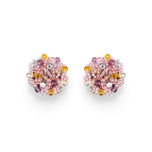 Holly Dusty Pink - earrings