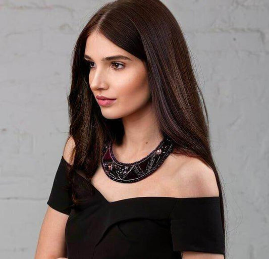 Fenix Magic purple - necklace - LaVashka.com