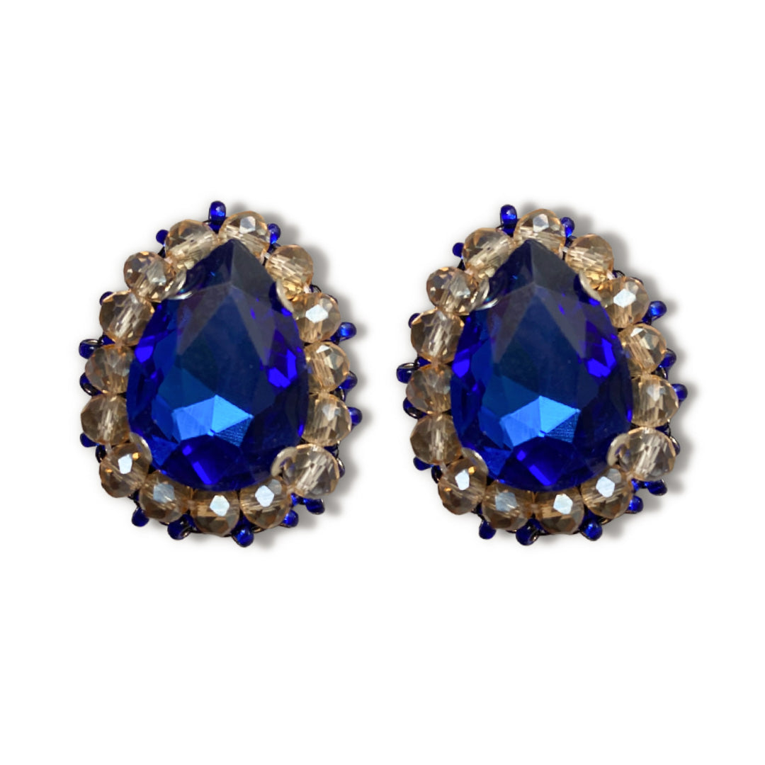 Angie Sapphire - earrings