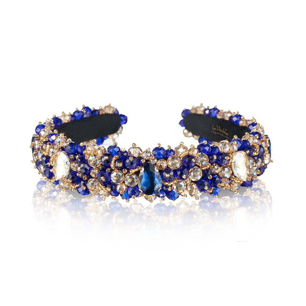 Liberty narrow Sapphire - headband