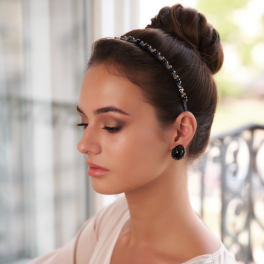 Maya Golden Plum - headband