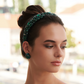 Liberty narrow Emerald - headband