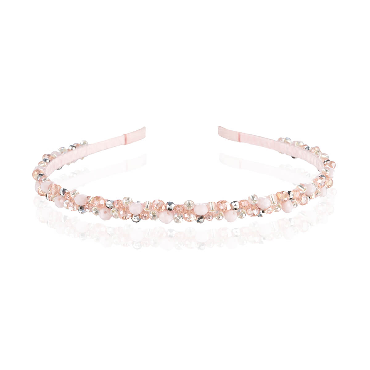 Aura Silver pink - headband