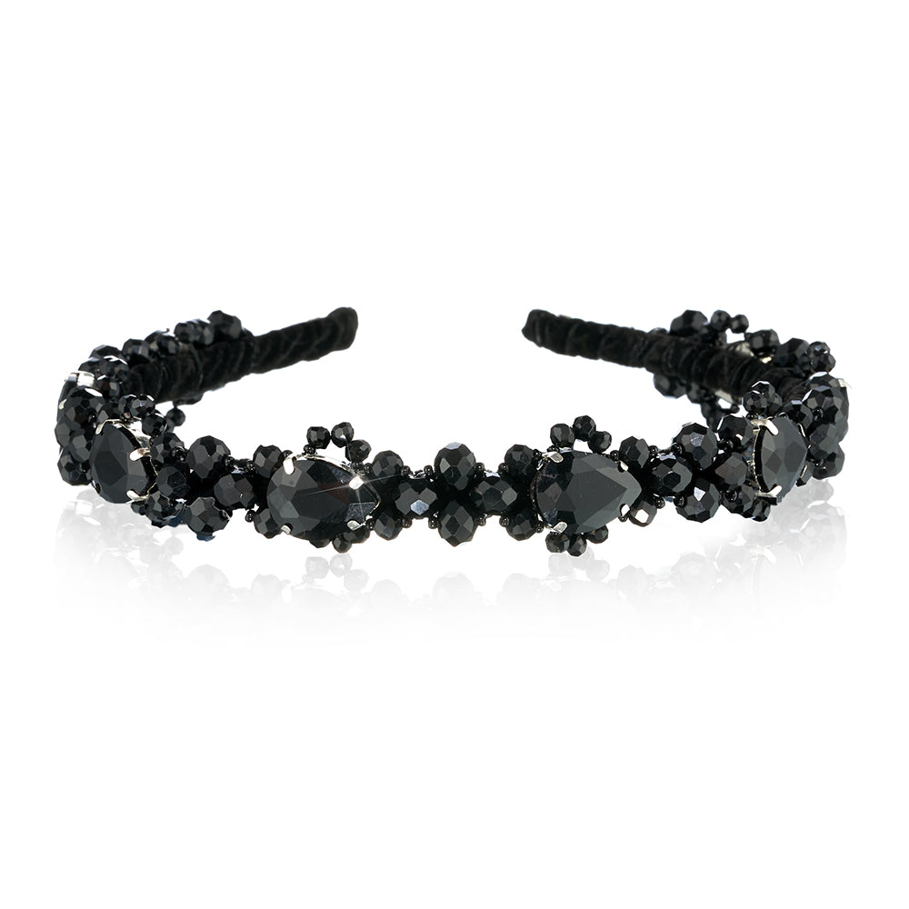 Aphrodite Deep black - headband