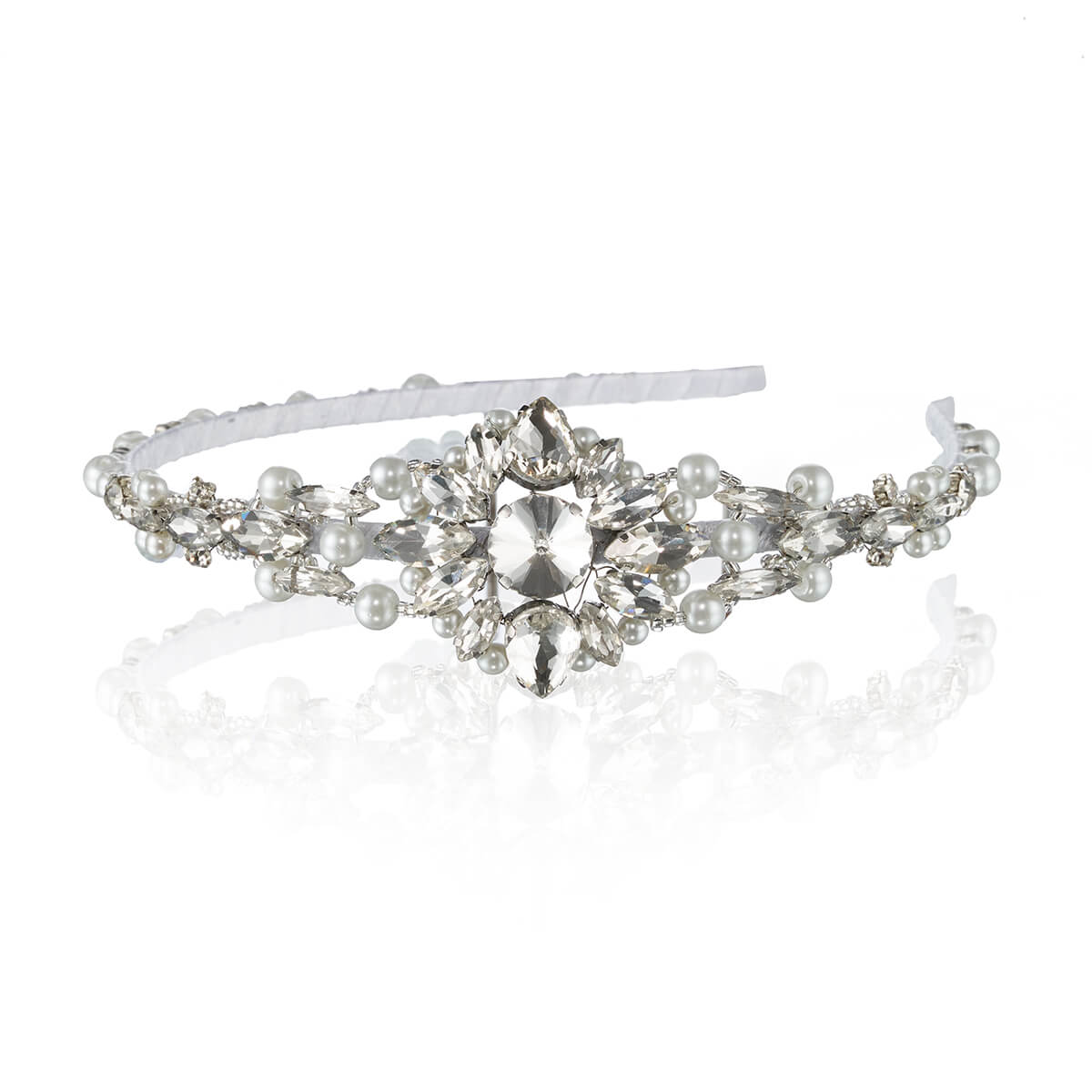 Amanda Crystal pearl - Headband