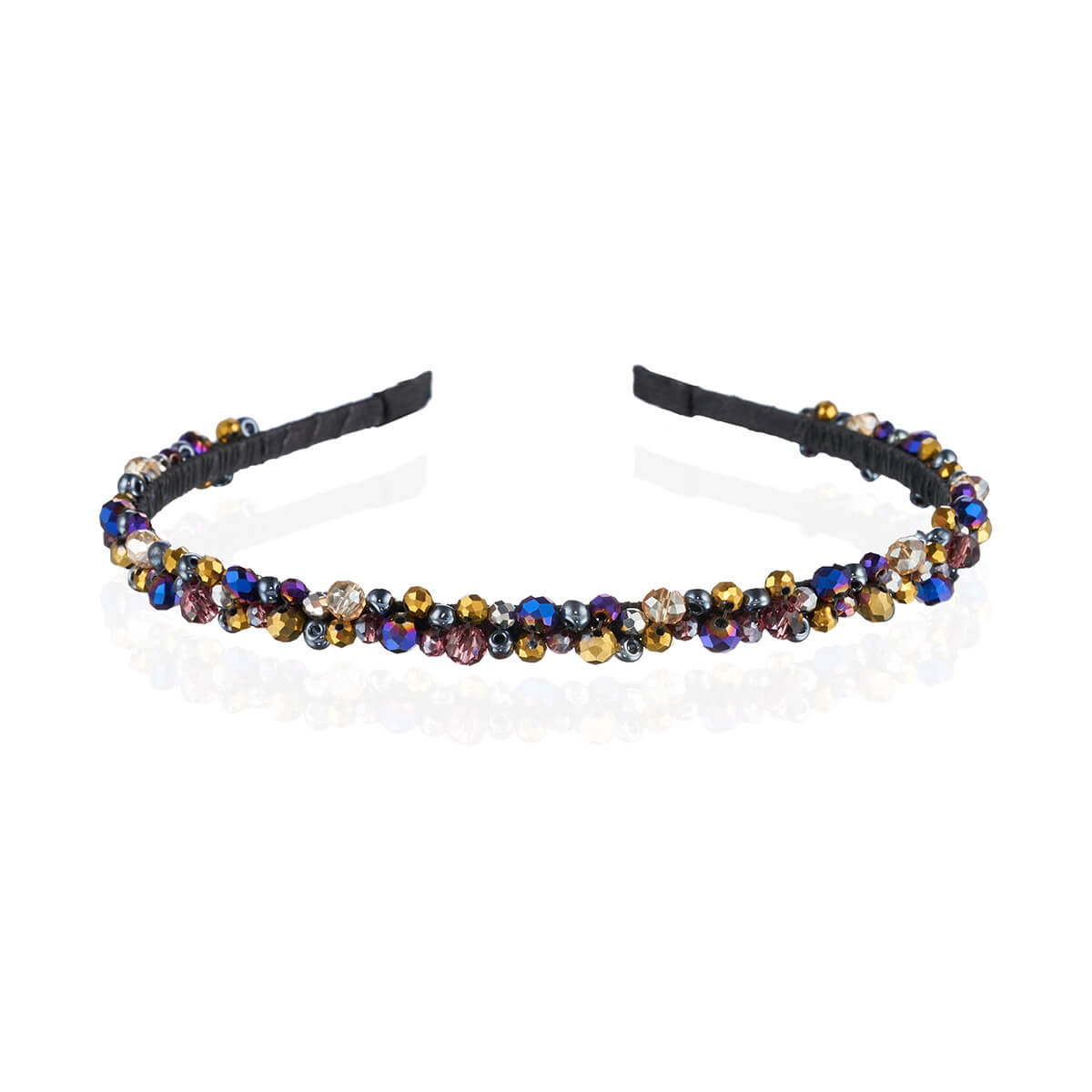 Aura Golden plum - headband