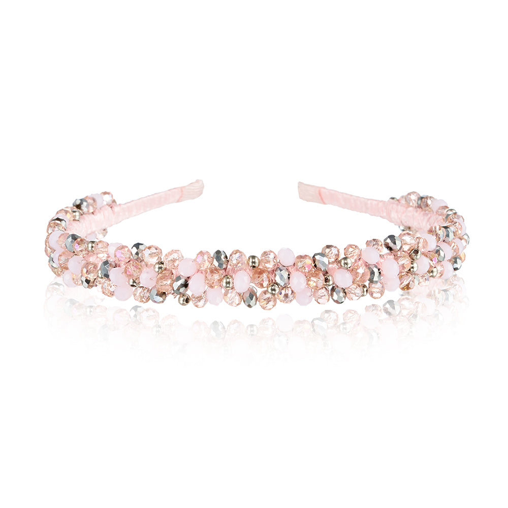 Venus Silver pink - headband