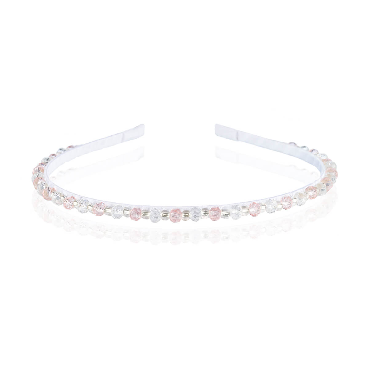 Vera Crystal roze - hoofdband