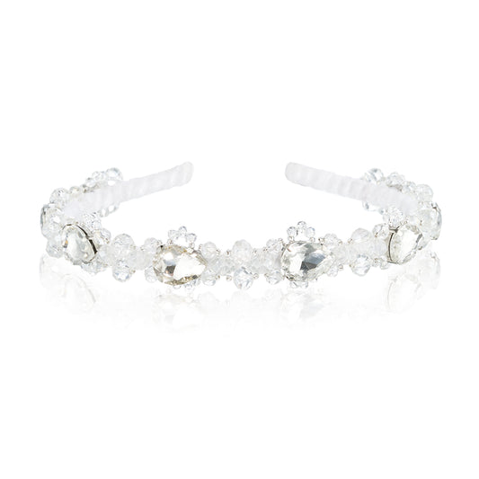 Aphrodite Crystal bianco - cerchietto