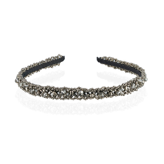 Claire Ombre Silver - headband