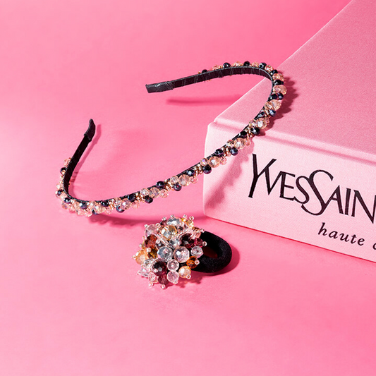 Maya Night Rose Set- free elastic