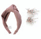 Amelia decor Dusty pink - headband - LaVashka.com