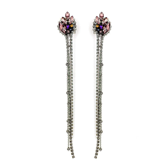 Amore Purple rain - earrings - LaVashka.com