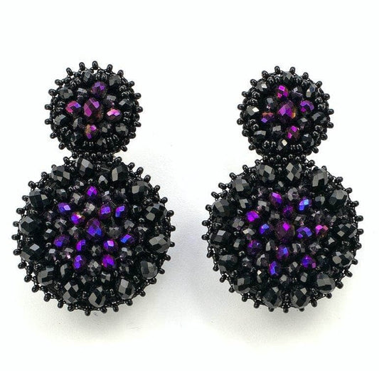 Aspen Grape kiss - earrings - LaVashka.com