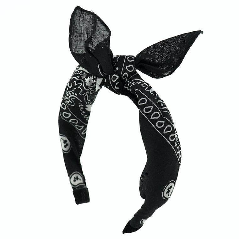 Black bandana - headband - LaVashka.com