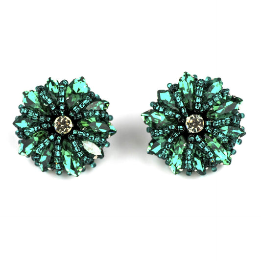 Calipso Emerald - earrings - LaVashka.com