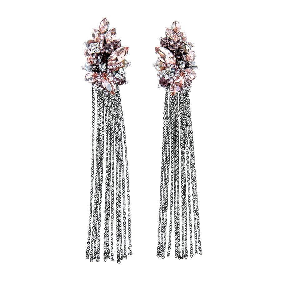 Destiny Dusty pink - earrings - LaVashka.com