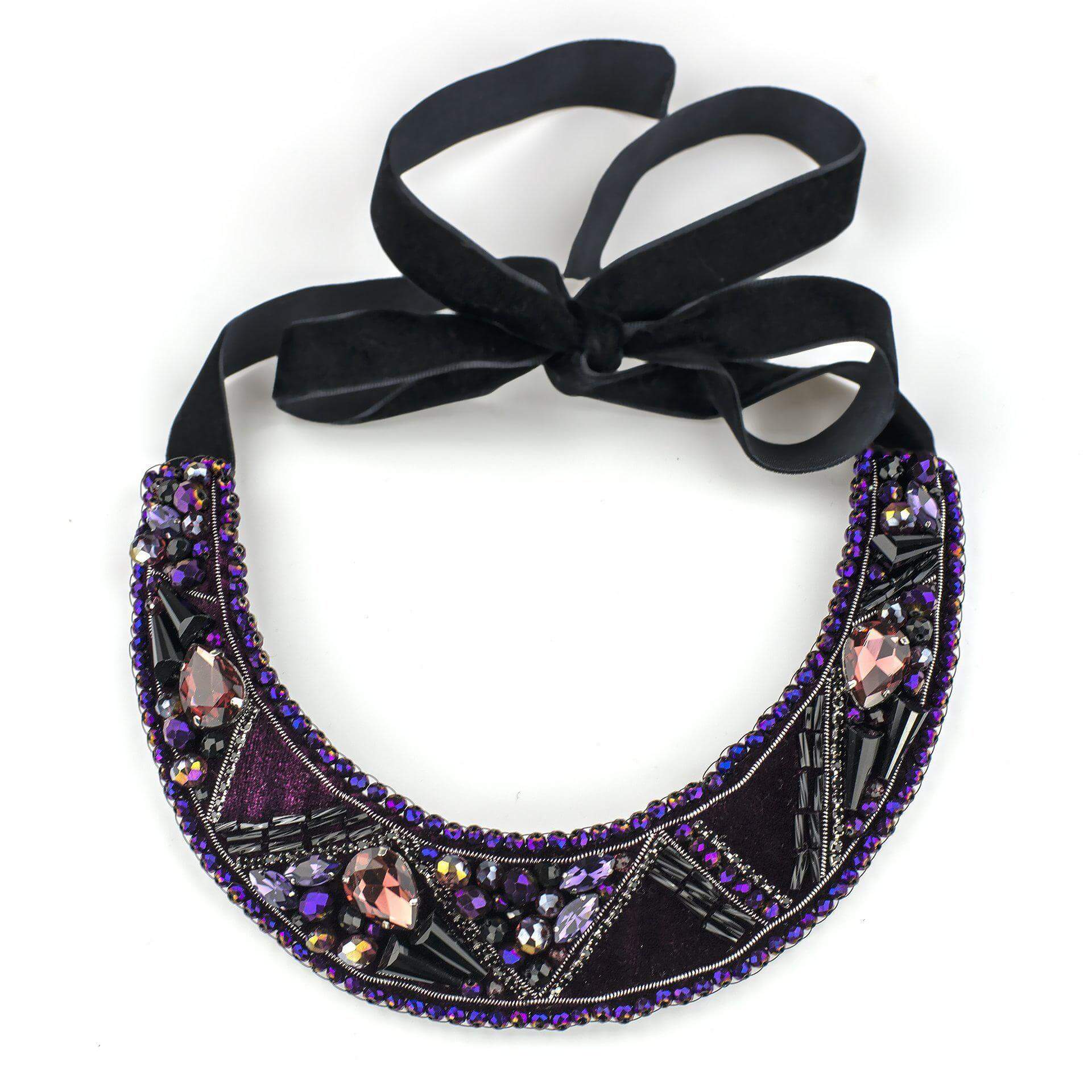 Fenix ​​Magic purple - necklace - LaVashka.com