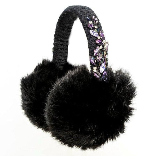 Ines Magic purple - ear muffs - LaVashka.com