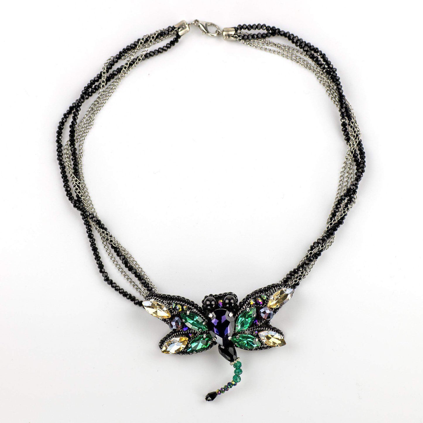 Juniper Deep jungle - necklace - LaVashka.com