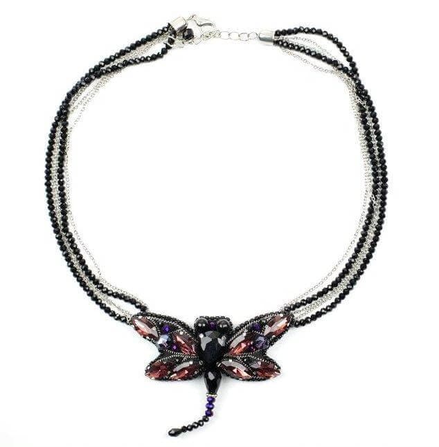 Juniper Purple rain - necklace - LaVashka.com