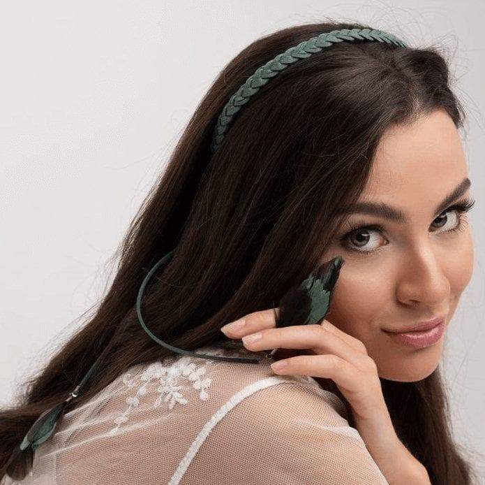 Kaira Emerald - headband - LaVashka.com