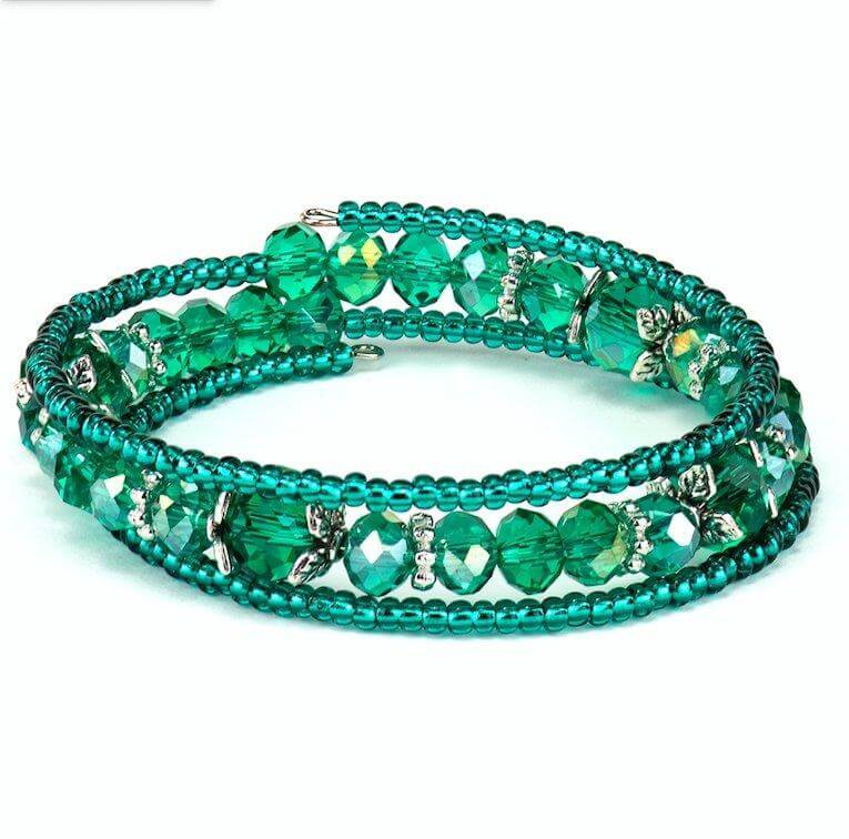 Lara Emerald - children's bracelet - LaVashka.com