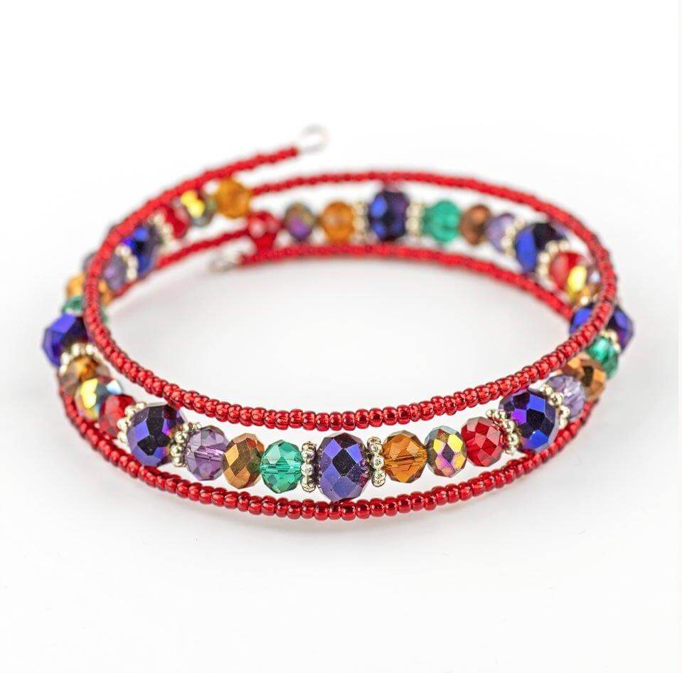 Lara Multired - children's bracelet - LaVashka.com