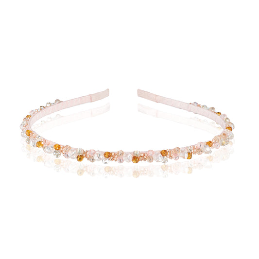 Maya Golden Pink - headband