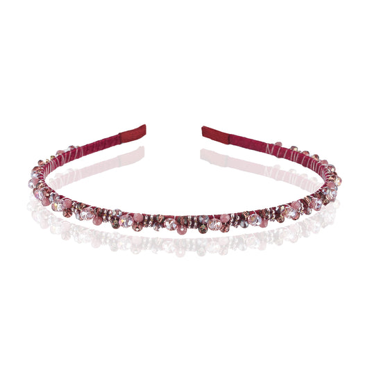 Maya Ombre Plum - headband