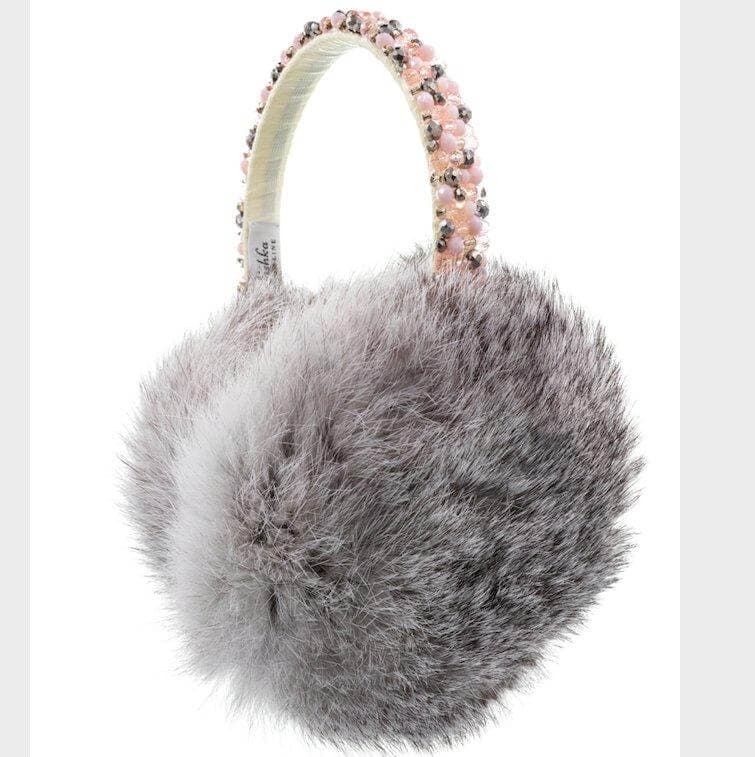 Maribel Silver pink - Ear muffs - LaVashka.com