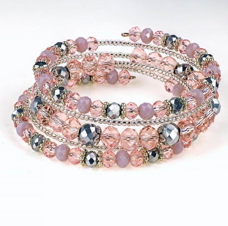 Montana Silver pink - bracelet - LaVashka.com