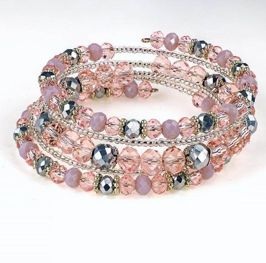 Montana Silver pink - bracelet - LaVashka.com