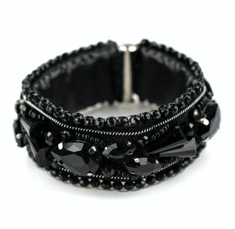 Naomi Deep black - bracelet - LaVashka.com