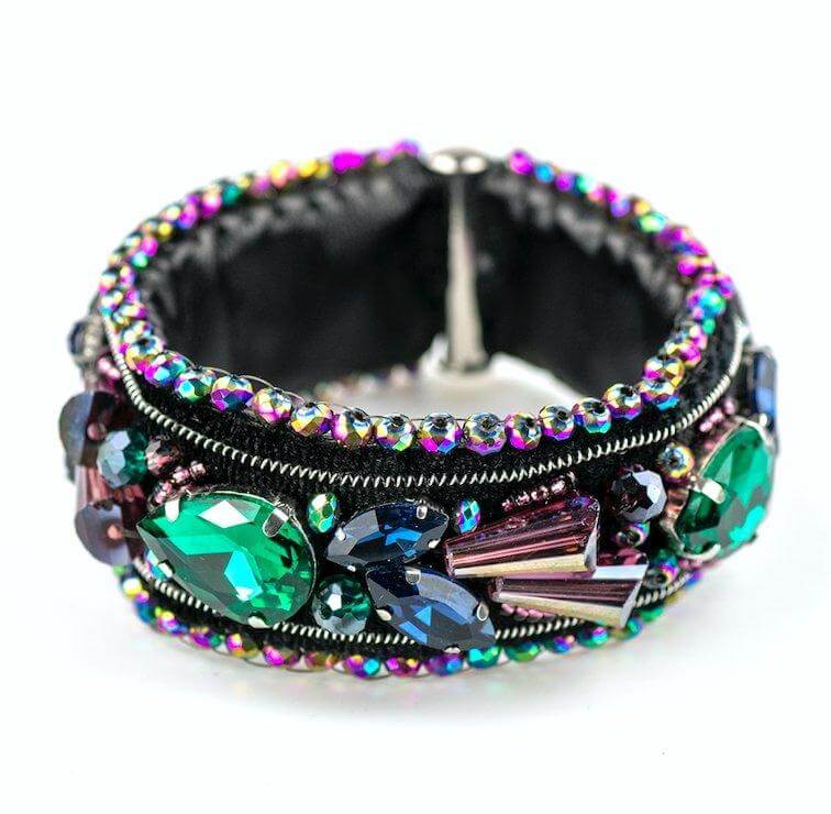 Naomi Emerald mix - bracelet - LaVashka.com