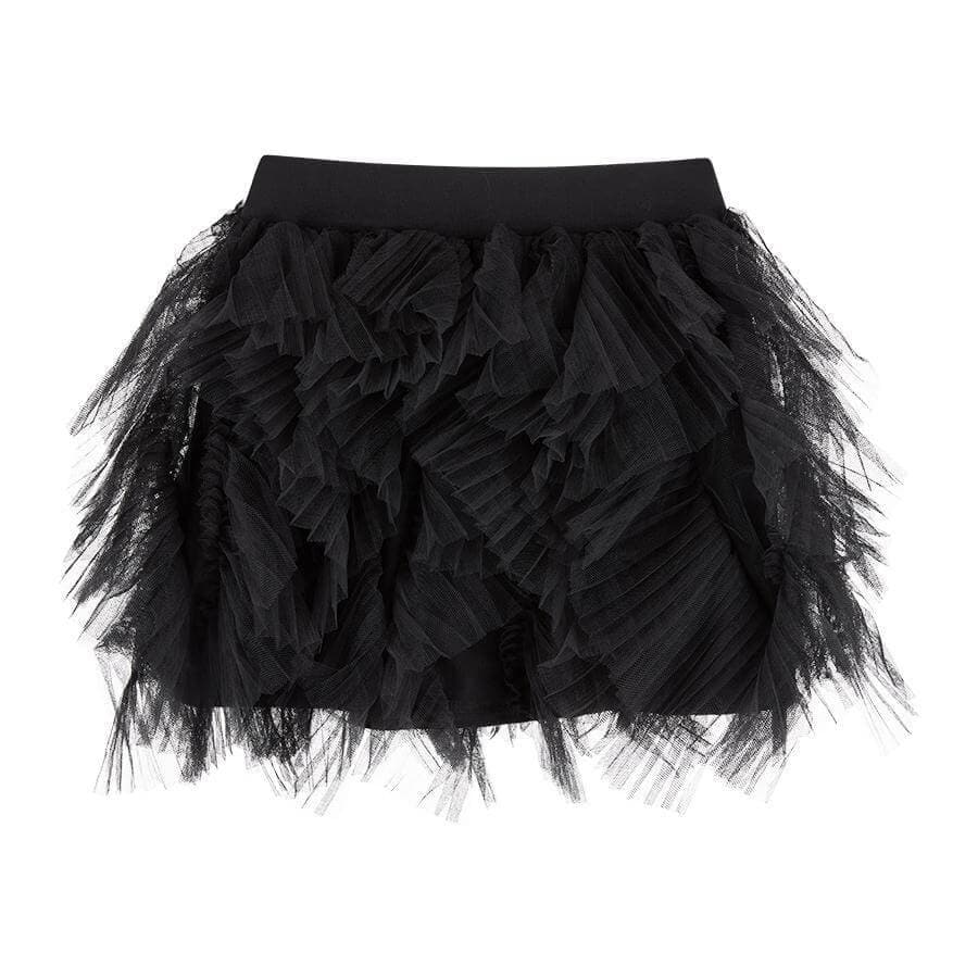 Lavashka Gonna Fru Fru LaVashka Fru Fru Skirt! Black Pearl