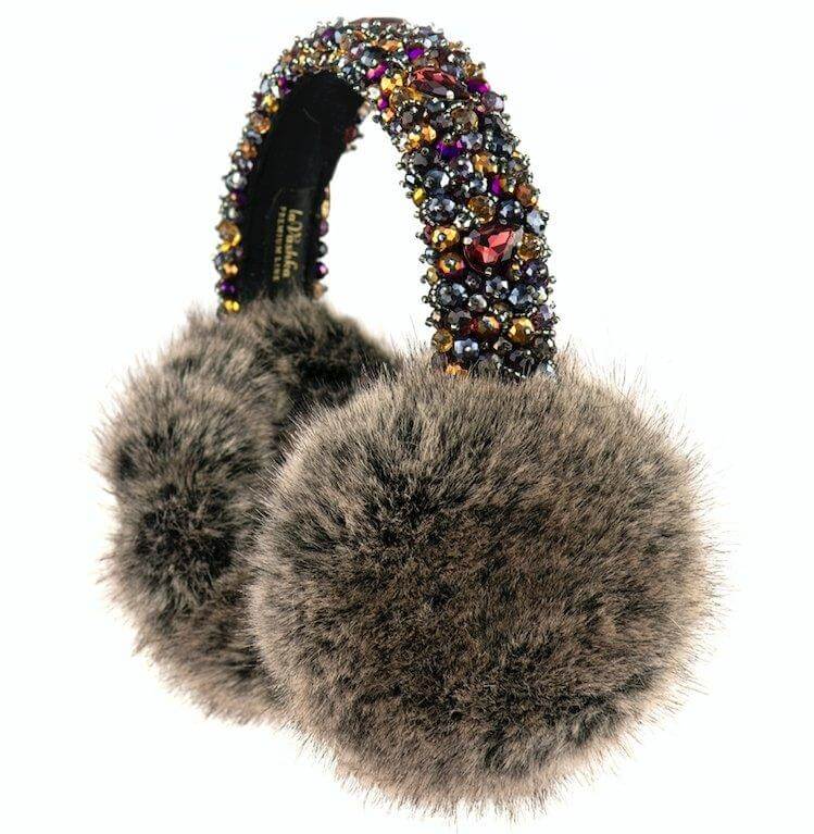 Victoria Purple rain - Eco ear muffs - LaVashka.com